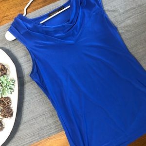 Royal Blue Sleeveless Top